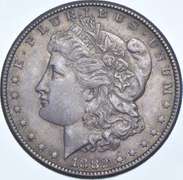 1882-CC Morgan Silver Dollar