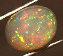 Glowing! 4.63ct full cover multi-pattern Jelly Opal