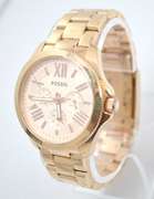 Fossil Gold Tone Watch, Pre-Owned.