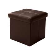 Multifunctional Storage Stool PU Leather Ottoman