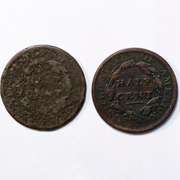 2 1809 Half Cents