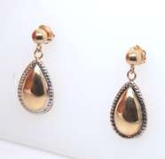 Fantastic Yellow Gold Dangle earrings