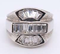 Group Lot of 3 Sterling Silver Rings