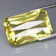 Sharp! Lemon yellow 27.83ct Citrine