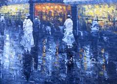 ONE OF A KIND BEAUTIFUL PAINTING ON CANVAS