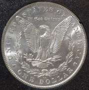 1882-CC Morgan Silver Dollar GSA Box And Papers