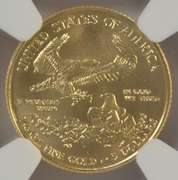 Perfect 2018 $5 Gold Eagle coin. NGC MS70 EARLY RELEASES