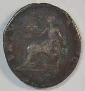 Seldom-seen Vespasian Roman Silver Denarius, 69-79 AD.