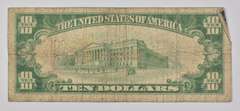 1929 $10 New York, NY United States National Currency - 29