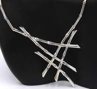 Sterling Silver John Hardy Bamboo Necklace