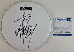 Slipknot Jay Weinberg Autographed Evans Drumhead ACOA