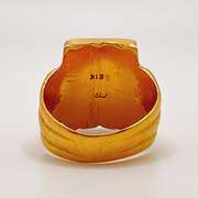 21kt Solid Yellow Gold Ring