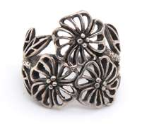 Group Lot of 3 Sterling Silver Rings