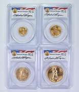 (4) MS69 1992 $5-$50 American Gold Eagles Reagan Legacy Seriess PCGS