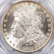 1885 O Morgan Dollar PCGS MS64