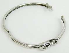Sterling .25 Carat Diamond Bangle Bracelet