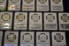 Run Of Half Dollars 1959-1971, PR67-PR69 NGC