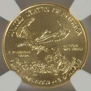 Special NGC MS70 graded 2016 $5 Gold Eagle. 30th Anniversary