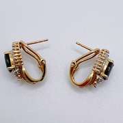 14kt Gold, Blue Sapphire, & Diamond Jewelry Set!