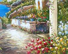 EXCELLENT BEAUTIFUL PAINTING ON CANVAS