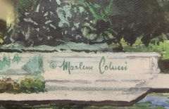 Marlene Colucci  Signed Lithograph Washington DC