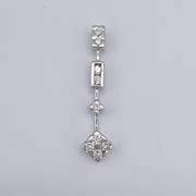 14kt White Gold & Diamond Pendant