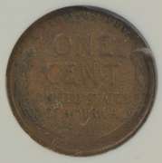 Very scarce 1909-S/S Lincoln Cent. ANACS XF40 holder