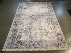 WONDERFUL VINTAGE REPRO DESIGN RUG 6x8