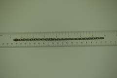 Vintage Sterling Silver Aquamarine Tennis Bracelet