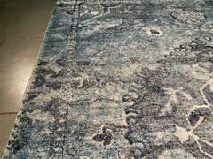 MARVELOUS ANTIQUE REPRO DESIGN RUG 8x11