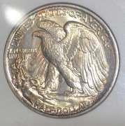 1942 Walking Liberty Half Dollar ANACS MS63