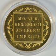 Superb Gem Prooflike 1985 Dutch Gold Ducat. Custom holder
