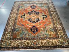 FINE SERAPI DESIGN RUG 8x10