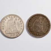 1841 1843 Seated Quarters
