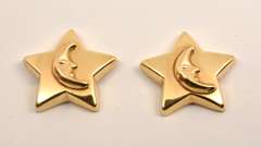 Fun Stars and Moon Earrings