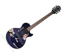 Ed Sheeran Bad Habits Autographed Gibson Epiphone Les Paul Graphics Guitar ACOA
