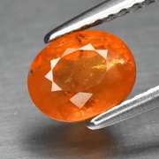 Vivid! 1.58ct top Fanta orange Namibian Garnet