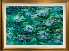 Kamran Khavarani Original Oil on Paper