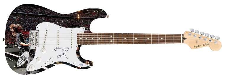 Dave Grohl Autographed Signed Custom Photo Graphics Guitar ACOA