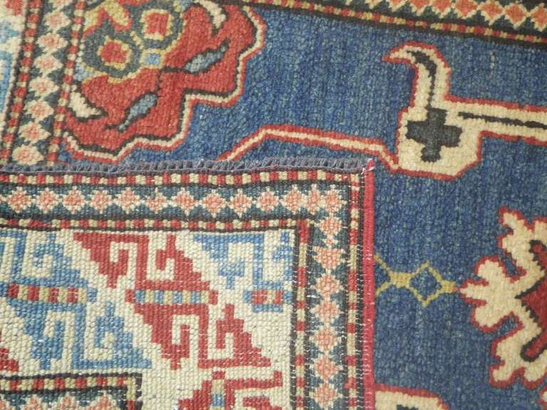 Handmade Pakistani Kazak Design 2.11x11.0