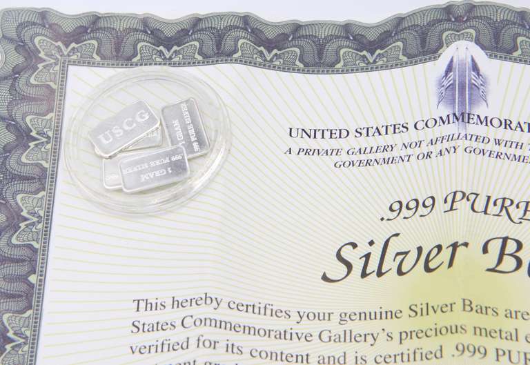 1 Gram Pure Silver