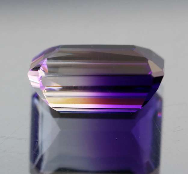 Beautiful 25.33ct top color created Ametrine