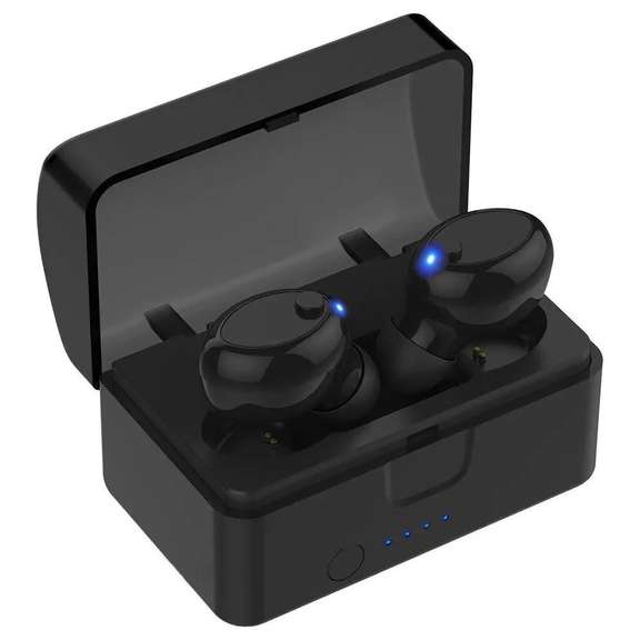 HiFi TWS Wireless Earphone Bass Stereo w/Charging Box