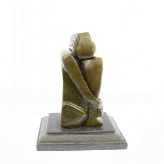 Woman Bronze Figurine