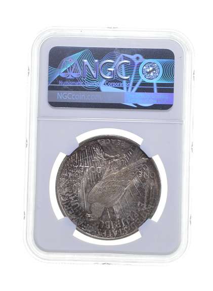 MS64 1922 Peace Silver Dollar - Graded NGC