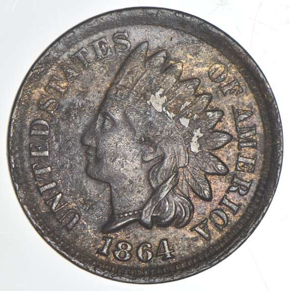 1864 Indian Head Cent