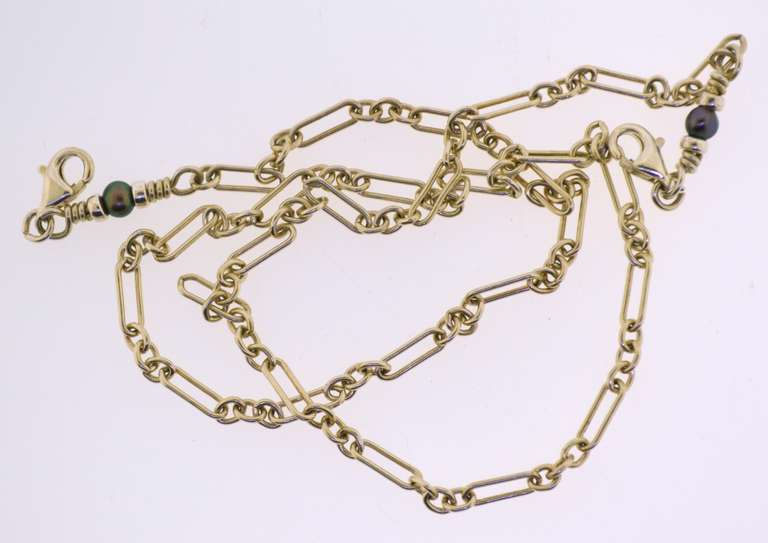 Sterling Silver Paperclip Link Chain Necklace