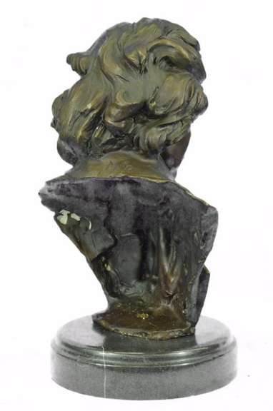 Ludwig van Beethoven Bust Bronze Statue