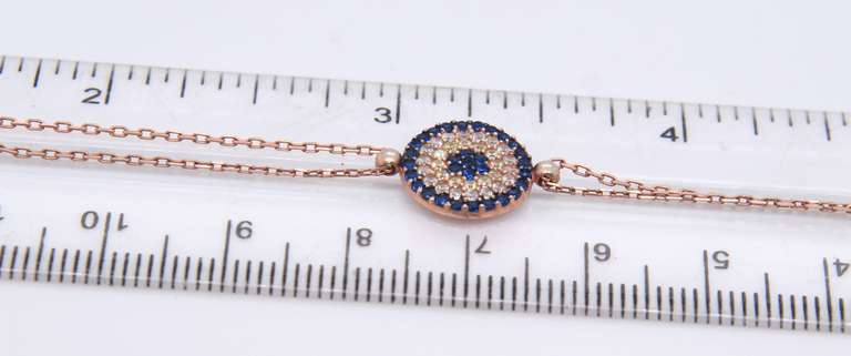 Sterling Silver Cubic Zirconia Bracelet