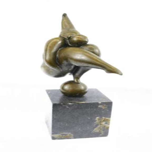 Modern Art Cast Bronze Statue